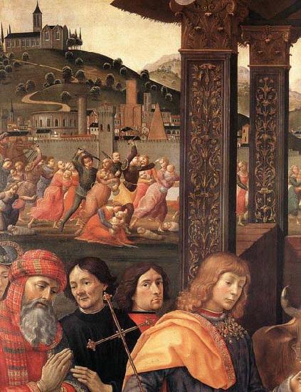 Domenico Ghirlandaio Adoration of the Magi France oil painting art